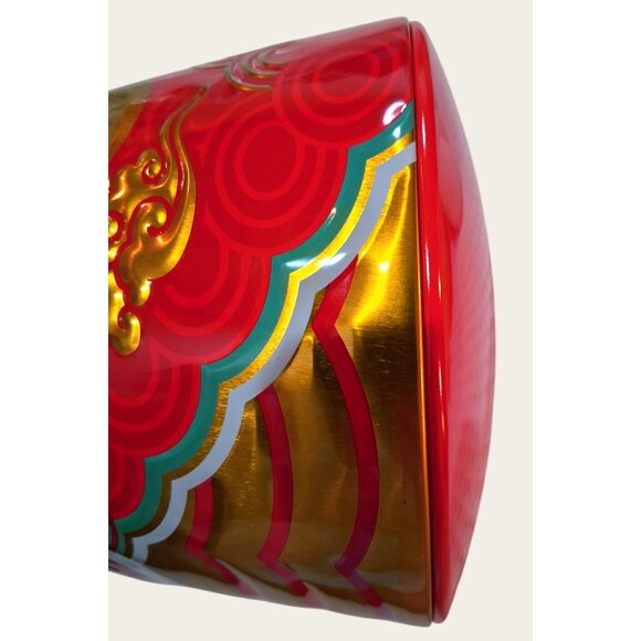 Red Truffettes De France Decorative Tin Container - Picture 6 of 8